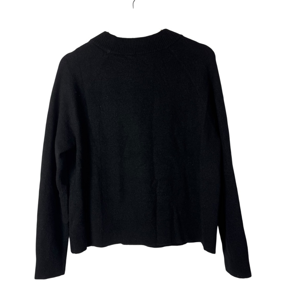 Athleta Hawthorn Crew Black Crewneck Sweater M - Picture 3 of 4